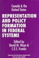 Representation and policy formation in federal systems