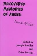 Recovered memories of abuse