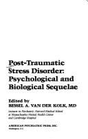 Post-traumatic stress disorder