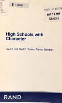 High schools with character