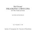 Red Grooms' Philadelphia cornucopia and other sculpto-pictoramas