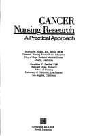 Cancer nursing research