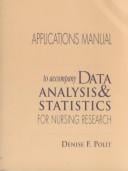Data Analysis and Statistics Nursing Research Applications Manual