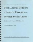 Book and serial vendors for Eastern Europe and the former Soviet Union