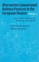 Alternative conventional defense postures in the European theater