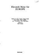 Eleventh hour for Europe
