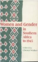 Women and gender in southern Africa to 1945