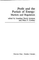 Profit and the pursuit of energy