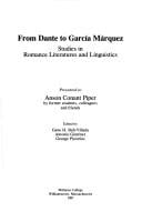 From Dante to García Márquez