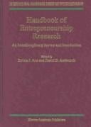 Handbook of entrepreneurship research