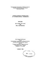 Marine Science Information