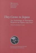 They came to Japan