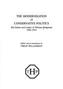 The Modernization of Conservative Politics