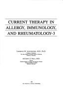 Current therapy in allergy, immunology, and rheumatology, 3