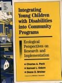 Integrating young children with disabilities into community programmes