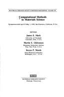 Computational methods in materials science