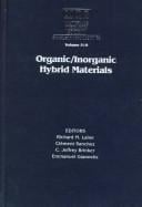 Organic/inorganic hybrid materials