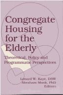 Congregate housing for the elderly