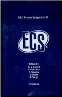 ULSI process integration III