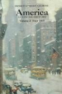 America--A Concise History--Volume 2--since 1865