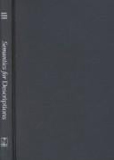 Semantics for descriptions