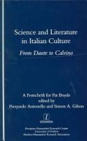Science and literature in Italian culture from Dante to Calvino