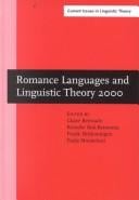Romance languages and linguistic theory 2000