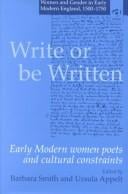 Write or be written