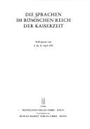 Die Sprachen im römischen Reich der Kaiserzeit