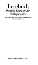Lesebuch, deutsche Literatur der siebziger Jahre