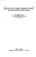 Kann der Christ Marxist sein