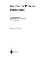 Iron-sulfur proteins perovskites