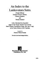 An index to the Lankavatara sutra (Nanjio edition)