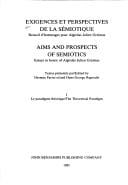 Exigences et perspectives de la semiotique