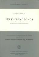 Persons and minds