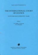 The International Court of Justice