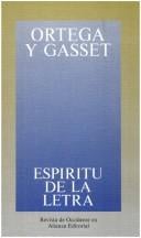 Espíritu de la letra