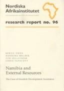 Namibia and external resources