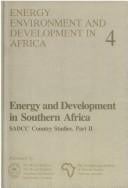 Energy and development in southern Africa