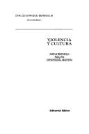 Violencia y cultura