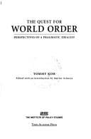 The Quest for World Order