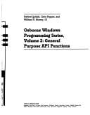 General Purpose Api Functions (Osborne Windows Programming)