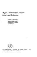 High Temperature Vapours (Materials science and technology)