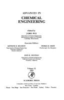 Advances in chemical engineering