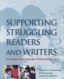 Supporting struggling readers and writers