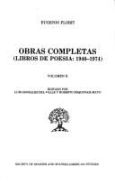 Obras Completas (Libros De Poesia : 1946-1974)