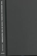 The American colonial state in the Philippines