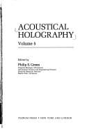 Acoustical Holography