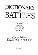 Dictionary of battles