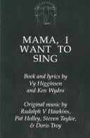 Mama, I Want to Sing